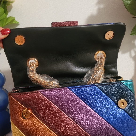 KURT GEIGER LONDON LEATHER KENSINGTON BAG - Picture 15 of 16